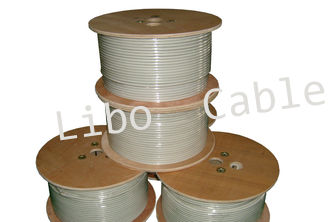PVC jacket RG6 Coaxial Cable , RG6 Drop Cable FOR Communication